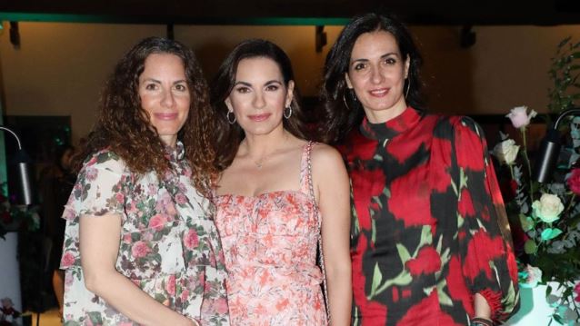 Όλγα, Δανάη &amp; Χριστίνα Κεφαλογιάννη | Με floral looks στο πάρτι γενεθλίων της Όλγας