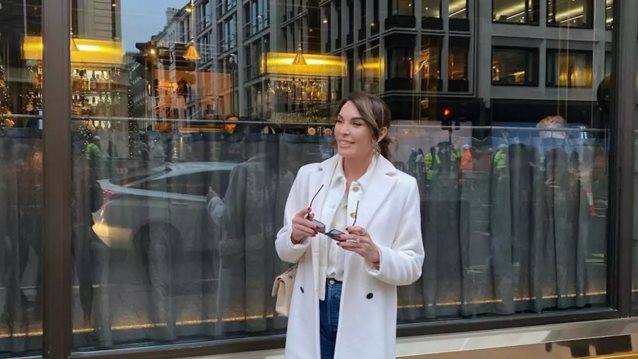 Τατιάνα Στεφανίδου: Τα νέα στιγμιότυπα από το ταξίδι στο Λονδίνο