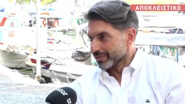 Ο Σπύρος Μαρτίκας απαντά για την &quot;παντρεμένη συνοδό&quot; του στην Πάρο