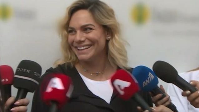 Η Ιωάννα Μαλέσκου στις πρώτες δηλώσεις μετά τη γέννα