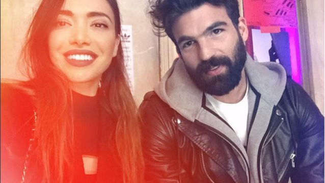 Όλγα Φαρμάκη - Δημήτρης Αλεξάνδρου: Είναι αχώριστοι: Οι τρυφερές φωτογραφίες σε βραδινή τους έξοδο