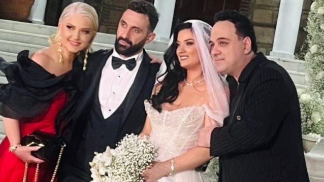 H Χαρά Βέρρα πάντρεψε την κόρη της, Γεωργία και βάφτισε τον εγγονό της