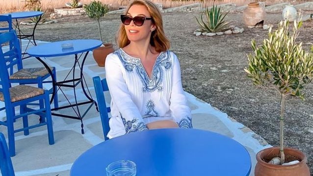 Τατιάνα Στεφανίδου: Οι εντυπωσιακές βουτιές στο Ιόνιο