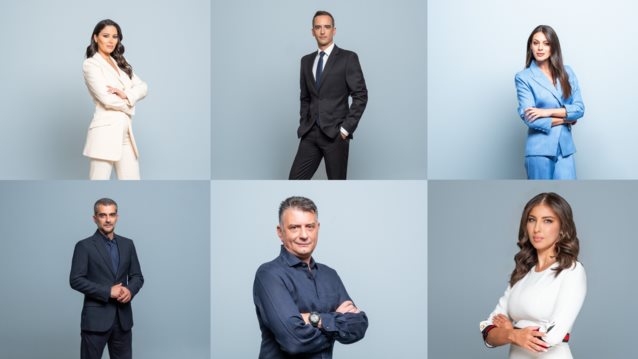 Backstage υλικο απο την επισημη φωτογραφιση της "Κοινωνιας Ωρας Mega"