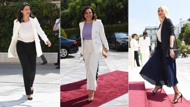 Τι φόρεσαν οι κυρίες της νέας βουλής στην ορκωμοσία