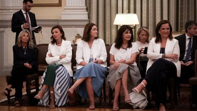 Ήβη Γόντικα 
: H κομψή πεθερά του Κυριάκου Μητσοτάκη που έκλεψε την παράσταση στην ορκωμοσία του