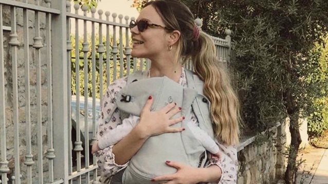 Γεωργία Αβασκαντήρα: Η σύζυγος του Γιώργου Χρανιώτη φωτογραφίζεται με τον 3,5 μηνών γιο τους
