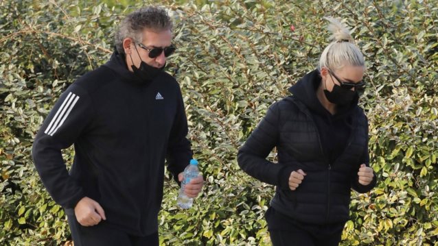 Η Αμαρυλλίς σε μια σπάνια δημόσια εμφάνιση με τον σύντροφό της!