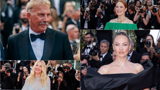 Cannes Report | Ο Kevin Costner οικογενειακώς στο κόκκινο χαλί, η εντυπωσιακή Candice &amp; όλες οι διάσημες εμφανίσεις