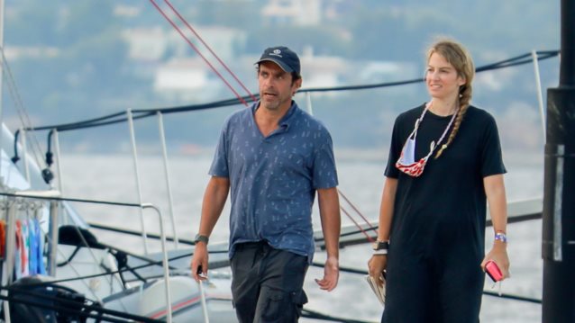 Κωνσταντίνος Μαρκουλάκης &amp; Χρυσή Βαρδινογιάννη στις Σπέτσες!