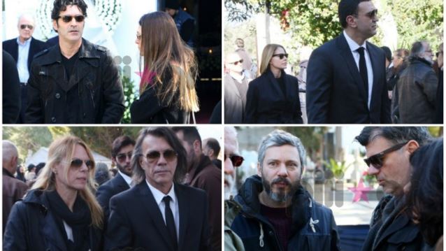 Το Τελευταίο Αντίο Στον Τζίμη Πανούση: Ήταν όλοι εκεί για να τον αποχαιρετήσουν