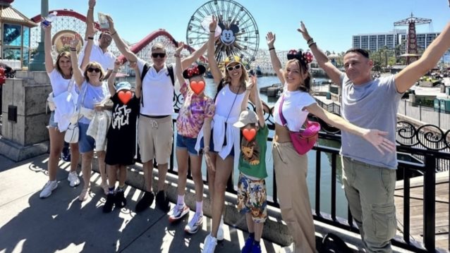 Μαρία Μενούνος: Σύντομη εξόρμιση στη Disneyland