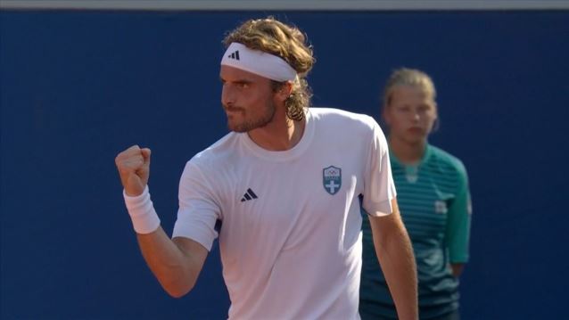 Ολυμπιακοί Αγώνες: Με άνεση και ο Στέφανος Τσιτσιπάς στον 3ο γύρο