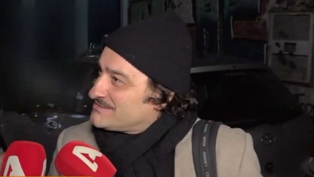 Η αντίδραση του Βασίλη Χαραλαμπόπουλου στην ερώτηση για τον Άρη Σερβετάλη