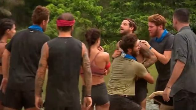Survivor | Άγριος καβγά μεταξύ Αλέξη Παππά και Ηλία Μπόγδανου
