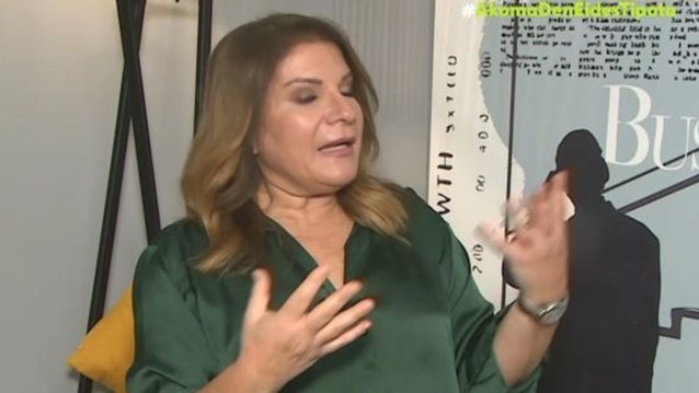 Αργυρώ Μπαρμπαρίγου:  "Τη δύναμη σου τη δίνει το μέσα σου"