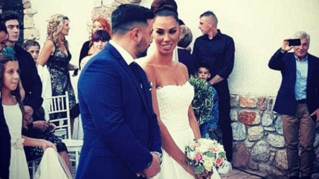 Τριαντάφυλλος Παντελίδης &amp; Πωλίνα Φιλίππου: Παντρεύτηκαν! Οι πρώτες εικόνες από τον γάμο τους