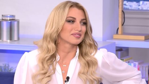 Κωνσταντίνα Σπυροπούλου: Μιλά πρώτη φορά για τη σχέση της με τον Βασίλη Σταθοκωστόπουλο: «Είναι κάτι ωραίο. Έγινε αβίαστα»