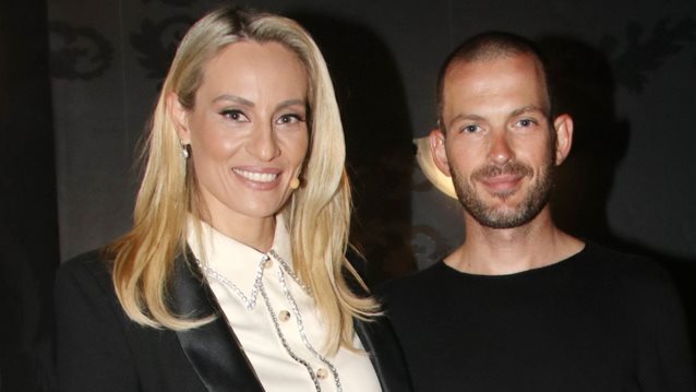 Ελεονώρα Μελέτη | Σε βραδινή έξοδο με τον σύζυγό της, Θοδωρή Μαροσούλη