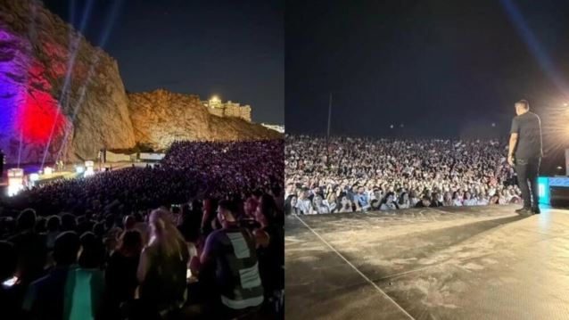 Ο &quot;Εξωγήινος&quot; του Τσουβέλα απογείωσε το Θέατρο Βράχων – Χιλιάδες θεατές και celebrities