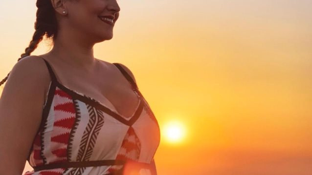 Κλέλια Πανταζή: Ποζάρει ολόγυμνη στον 7ο μήνα της εγκυμοσύνης