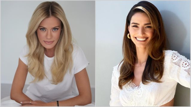 Ζέτα Μακρυπούλια – Ηλιάνα Παπαγεωργίου | Φόρεσαν την ίδια λινή ολόσωμη φόρμα με τελείως διαφορετικό τρόπο