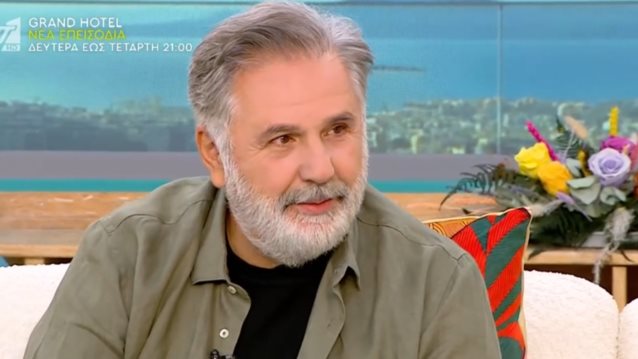 Ιεροκλής Μιχαηλίδης: &quot;Είχα δύο προτάσεις μόνο παρά τις 30 σειρές που υπάρχουν. Η μία που ήθελα δεν έκατσε&quot;