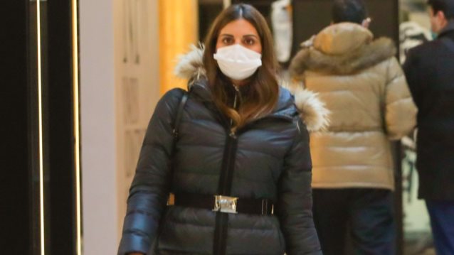 Η Σταματίνα Τσιμτσιλή για ψώνια εν μέσω καραντίνας