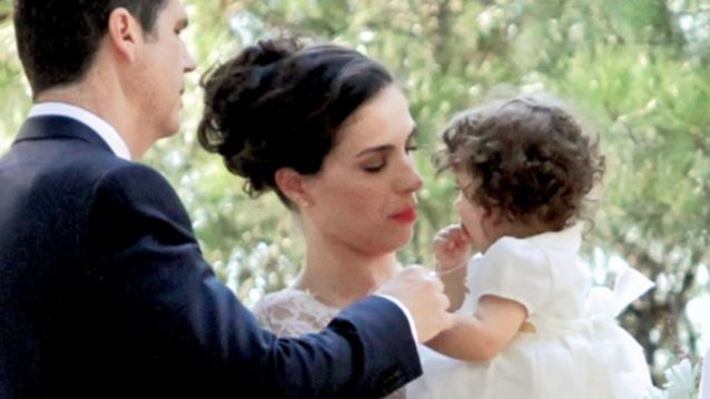 Φωτεινή Δάρρα - Γιώργος Παπαχριστούδης: Η βάφτιση της κόρης τους