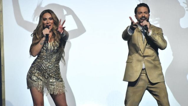 J2US | Η Ευρυδίκη Βαλαβάνη και ο Ηλίας Βρεττός τραγουδούν &quot;My Number One&quot;