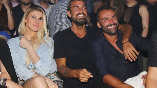 Στέλιος Χανταμπάκης - Όλγα Πηλιάκη - Λάμπρος Χούτος: Η νυχτερινή έξοδος στα μπουζούκια! Όλες οι φωτογραφίες