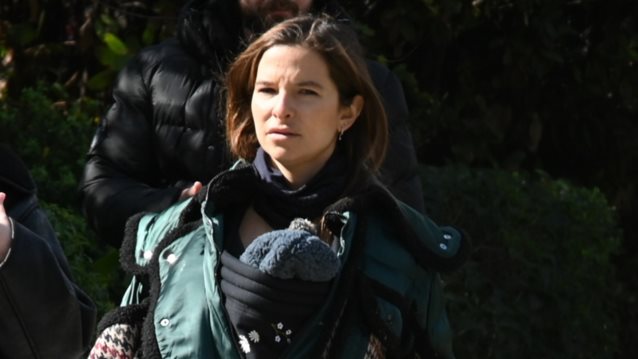 Η Εριέττα Κούρκουλου σε καθημερινές στιγμές μαζί με τον γιο της