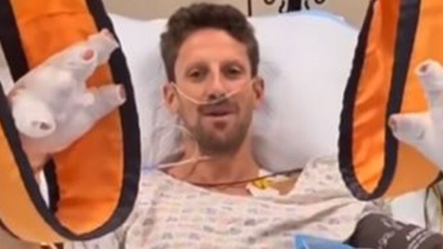 Formula 1 | Συγκλονίζει ο Γκροζάν μέσα από το νοσοκομείο μετά το ανατριχιαστικό ατύχημα