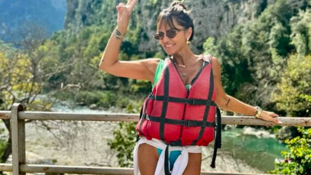 Η Σόφη Πασχάλη γιόρτασε τα γενέθλιά της κάνοντας rafting