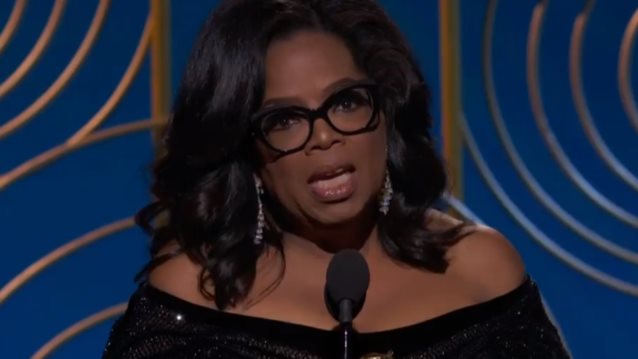 Oprah Winfrey: Ο συγκλονιστικός λόγος στις Χρυσές Σφαίρες για τα σεξουαλικά σκάνδαλα στο Hollywood
