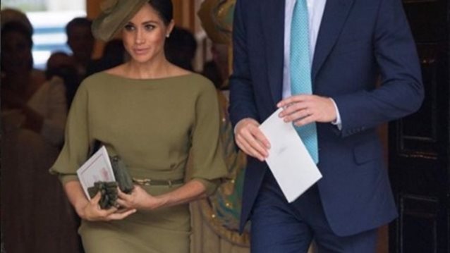 Meghan Markle: Φόρεσε το πιο απρόσμενο χρώμα στην βάφτιση!

