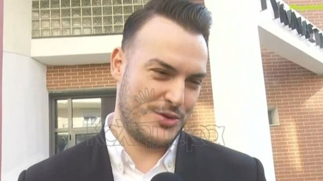 Ο Σάκης Αρσενίου στις πρώτες του δηλώσεις μετά τον πολιτικό γάμο του