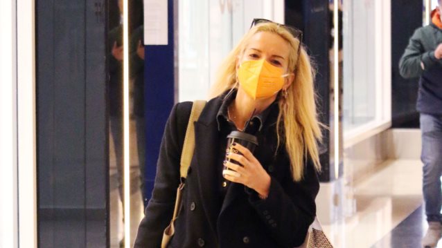 Η Μαρία Μπεκατώρου σε χαλαρές στιγμές στο Golden Hall