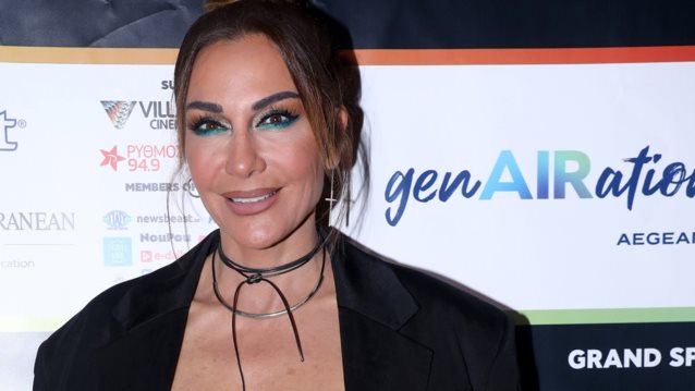 Βραδινή έξοδος για τη Δέσποινα Βανδή