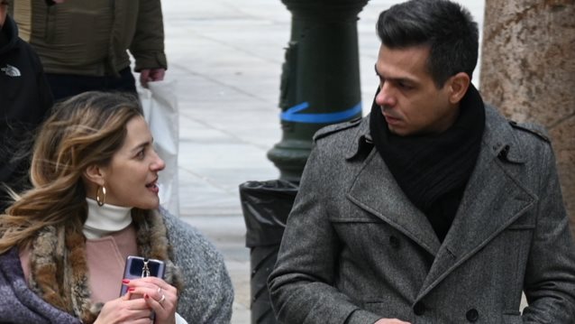 H Νατάσα Μποφίλιου με το σύζυγό της σε σπάνια καθημερινά στιγμιότυπα