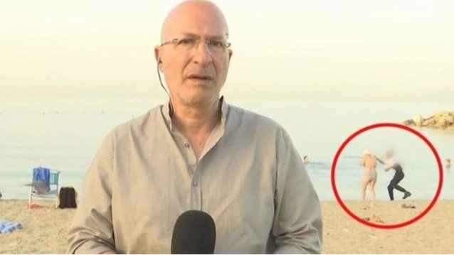 Θρασύτατος ληστής στον Άλιμο άρπαξε χρυσό σταυρό από τον λαιμό λουόμενης σε ζωντανή μετάδοση