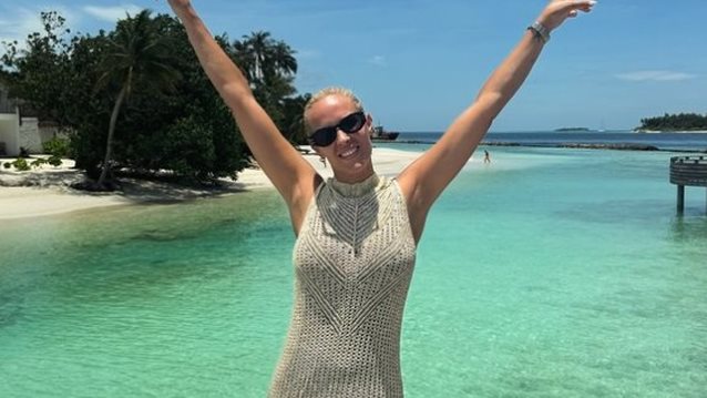 Η Έλενα Ασημακοπούλου στις Μαλδίβες - Οι εντυπωσιακές φωτογραφίες από τα ταξίδι της