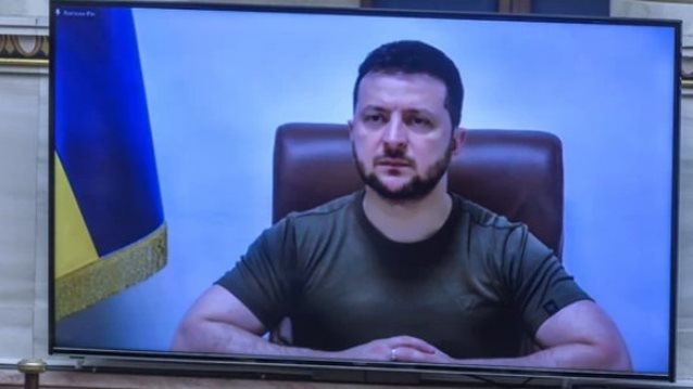 Ο Ουκρανός πρόεδρος Ζελένσκι στην ελληνική Βουλή: &quot;Ελευθερία ή θάνατος, λέμε και εμείς σήμερα&quot;