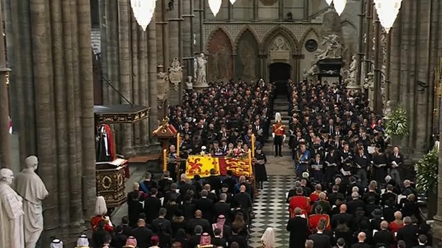 Βασίλισσα Ελισάβετ | Οι πρώτες φωτογραφίες από την κηδεία της Βρετανίδας μονάρχη