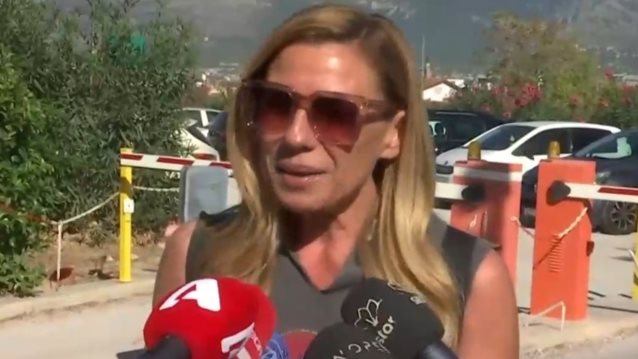 Σε αμηχανία η Κατερίνα Καραβάτου με την ερώτηση για τον Τούρκο που την διεκδικεί