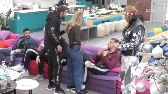Big Brother | Το ξέσπασμα του Δημήτρη κατά του Χρήστου και η ποινή που του επιβλήθηκε