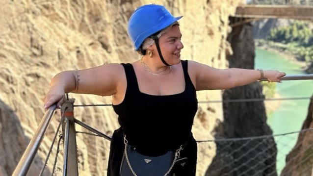 Η Δανάη Μπάρκα έκανε πεζοπορία τριών ωρών στην Ισπανία: &quot;Σου κόβει την ανάσα&quot;