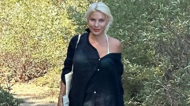 Το νέο στιγμιότυπο από τις καλοκαιρινές διακοπές της Ελένης Μενεγάκη