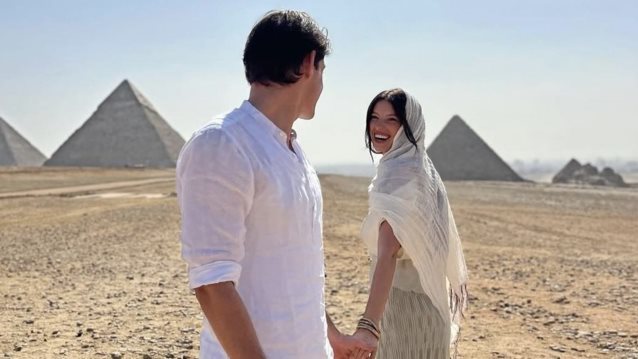 Χαρά Παππά &amp; Στέφανος Τσαγκαράκης full in love στην Αίγυπτο