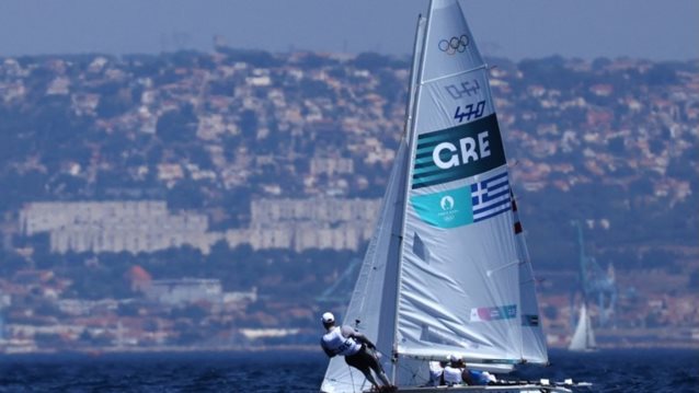 Ολυμπιακοί Αγώνες 2024 | Τα αδέλφια Σπανάκη στην τέταρτη θέση της έβδομης κούρσας ιστιοπλοΐας